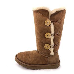 UGG Bailey Button Triplet Sheepskin Winter Boots 7
